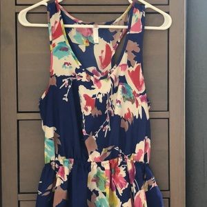 Xhilaration racerback hi-lo dress